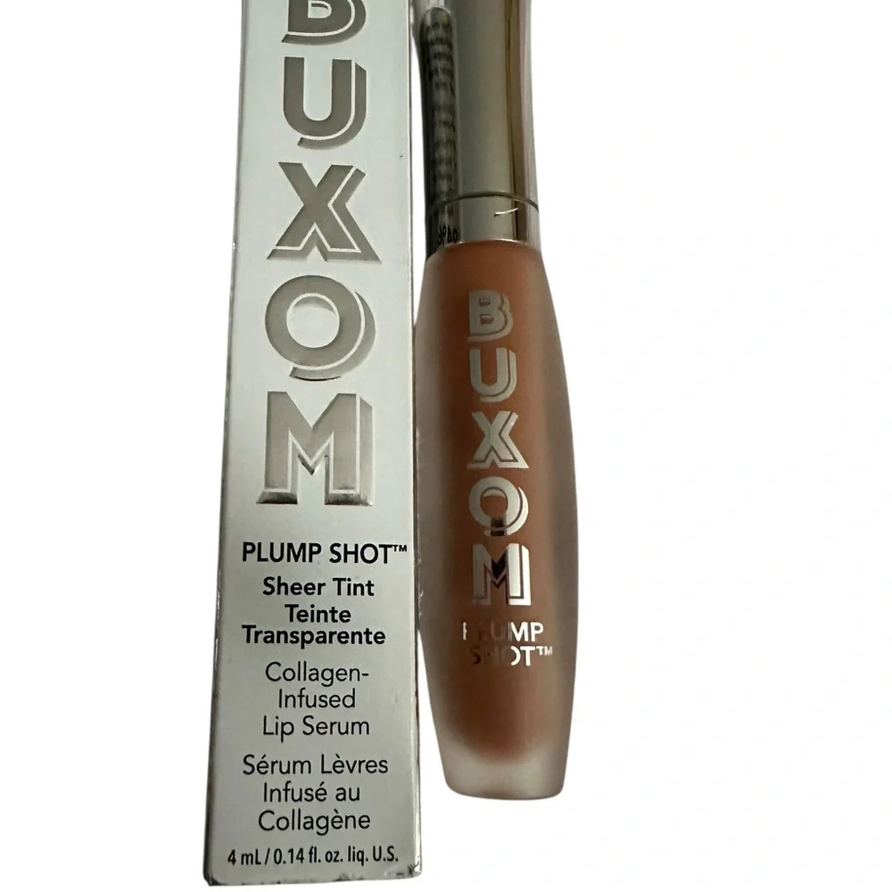 Buxom GET NAKED Plump shot collagen infused lip serum 4.0ml NIB